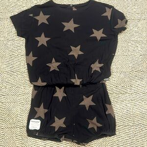 Nununu Black Romper